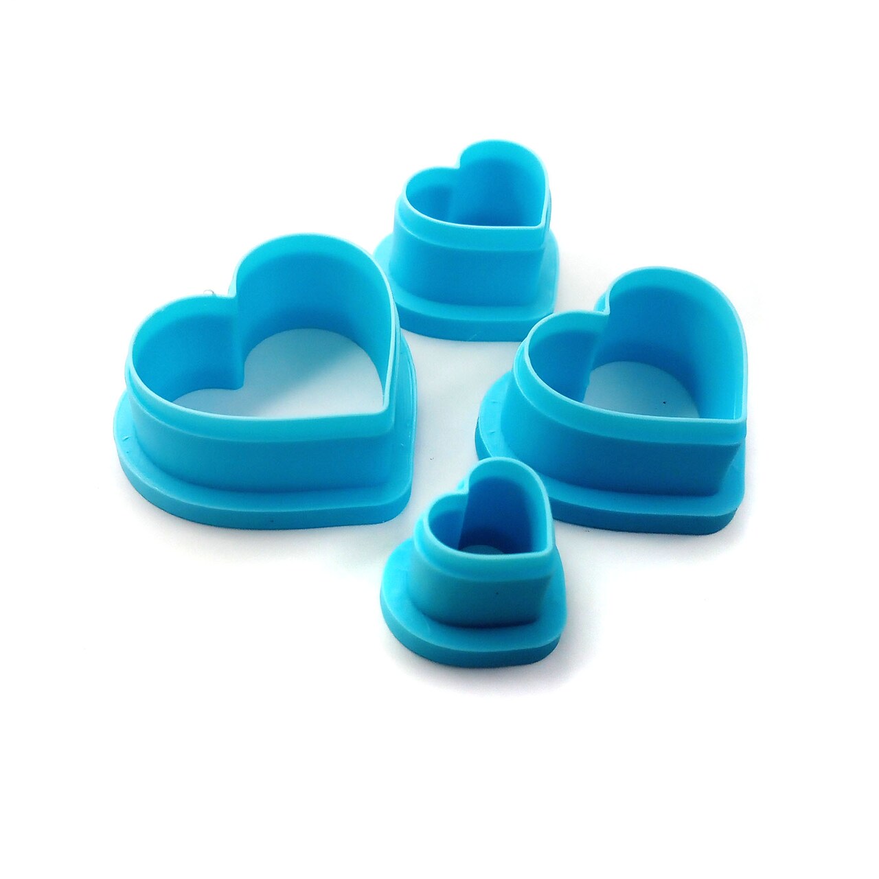 Heart Clay Cutters, 4 Sizes, Valentine's Day Shapes, Adorabilities